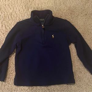 Toddler Boy’s Polo Pullover Sweatshirt